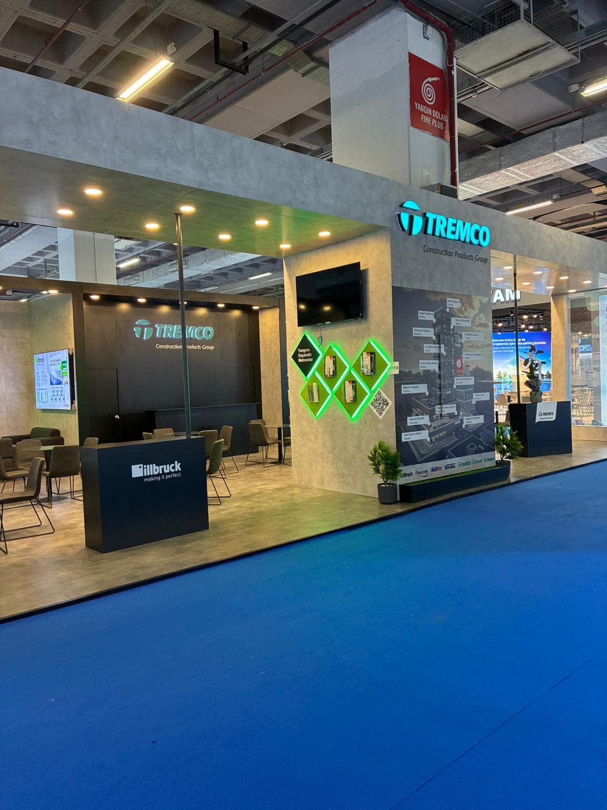 Tremco fuar standı