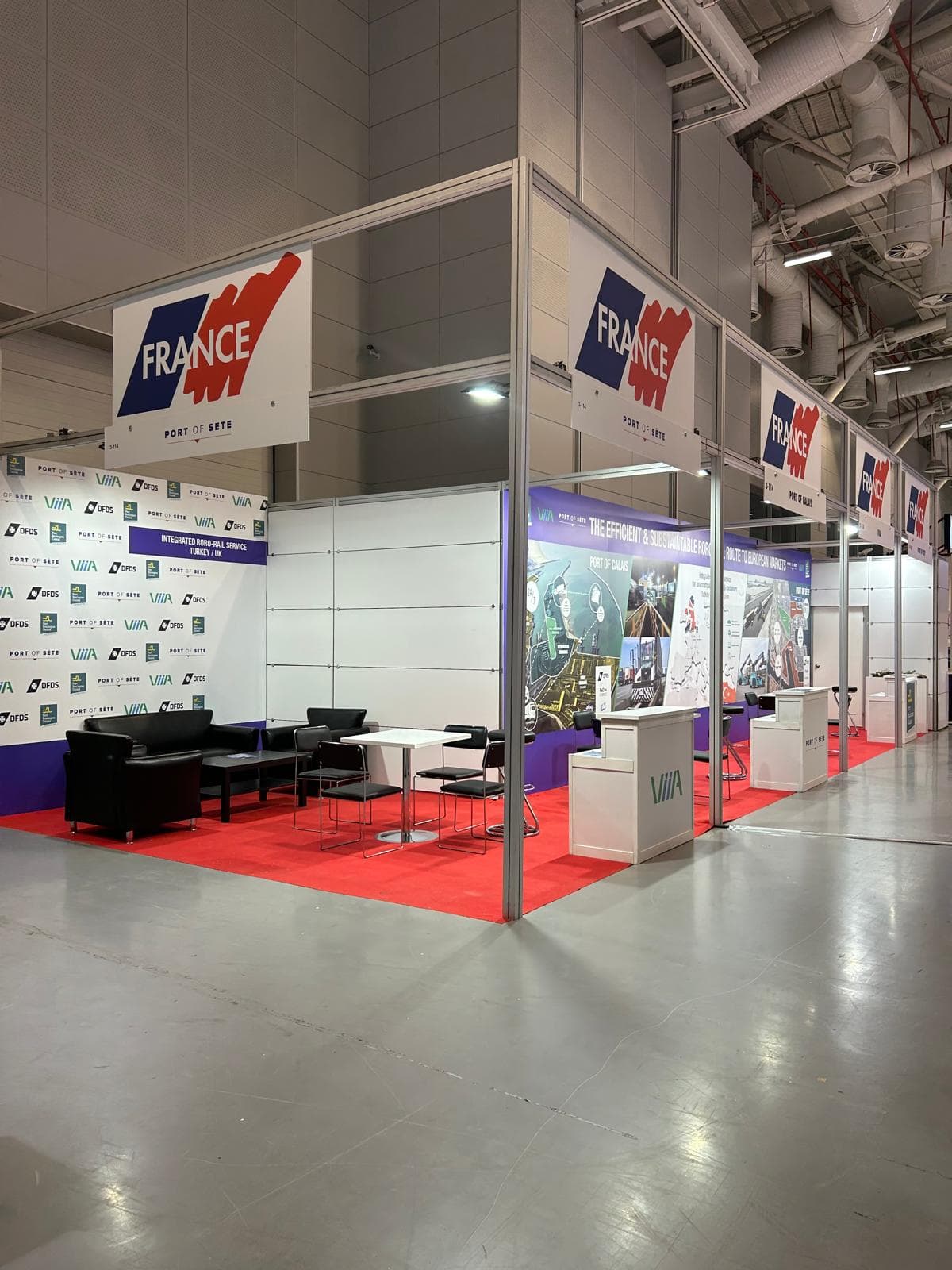 France pavilion stand uygulaması