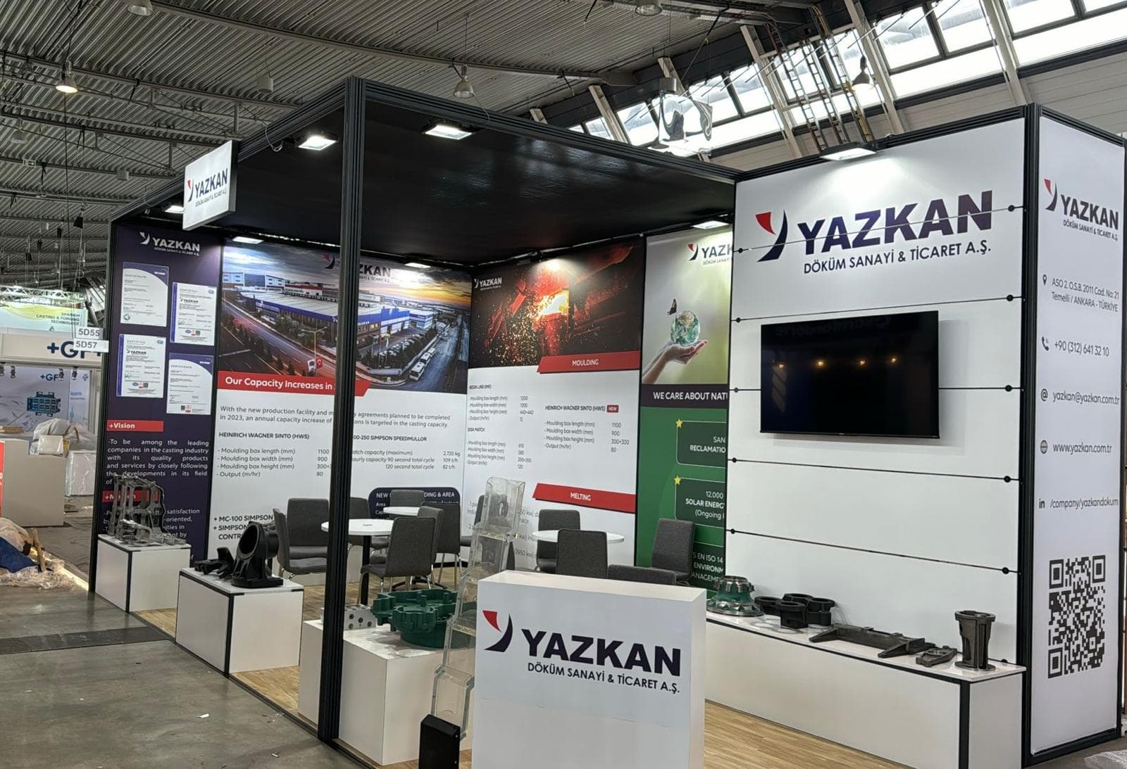 Yurtdışı fuar standı projesi, görünüm 4